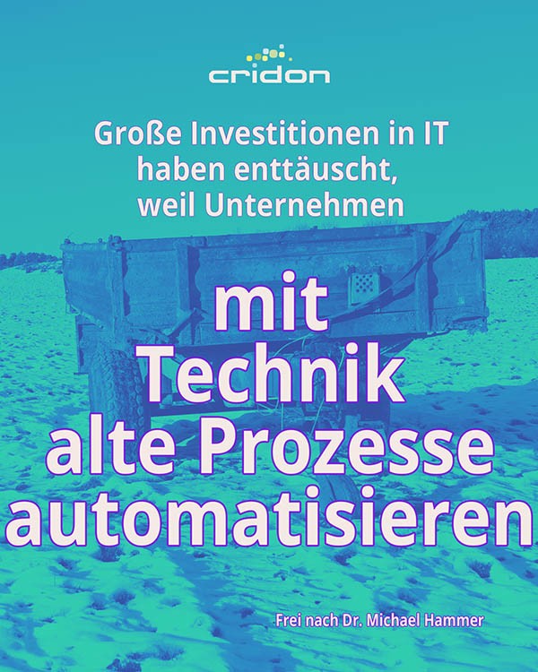 Mit Technik alte Prozesse automatisieren