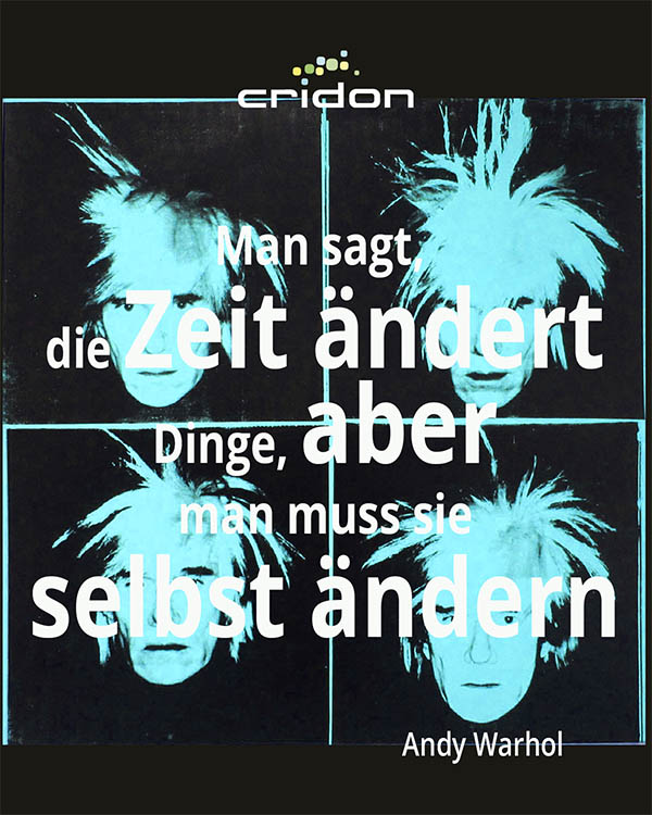 Dinge muss man selbst ändern